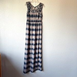 Charlie Jade caged collar sleeveless maxi dress